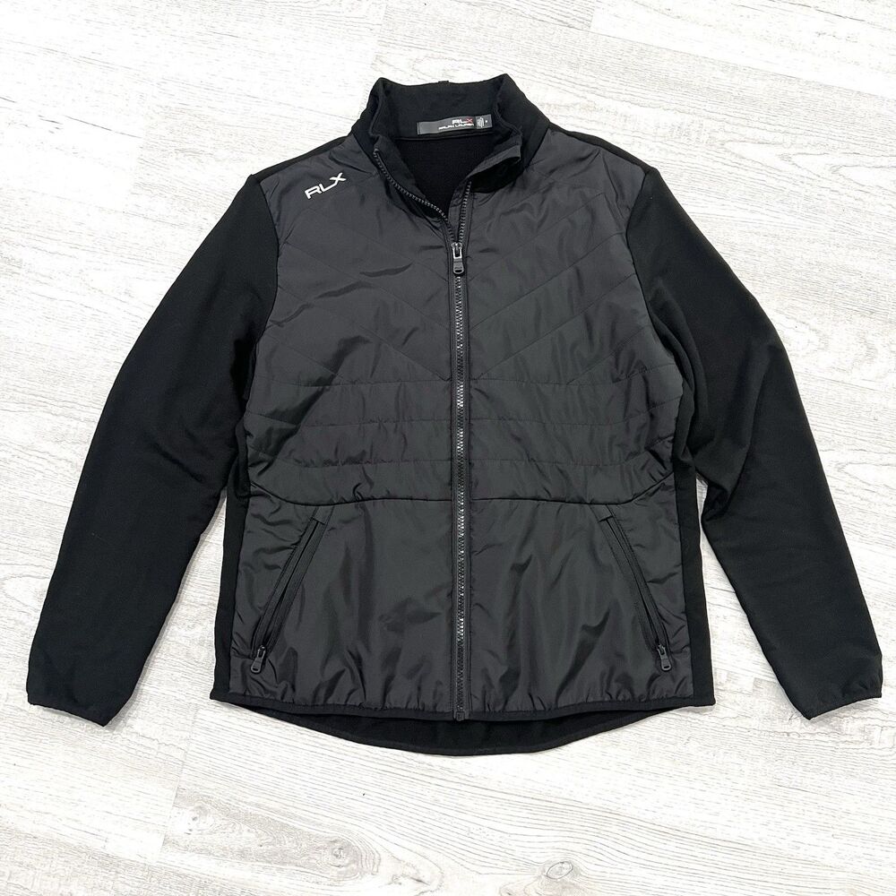 Ralph Lauren RLX Women’s Hybrid Golf Jacket Size M Black